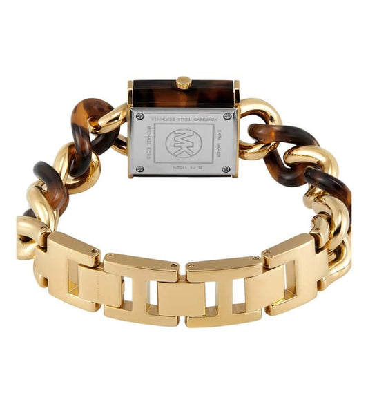 Michael Kors MK4808 Mk Chain Lock Analog Watch for Women
