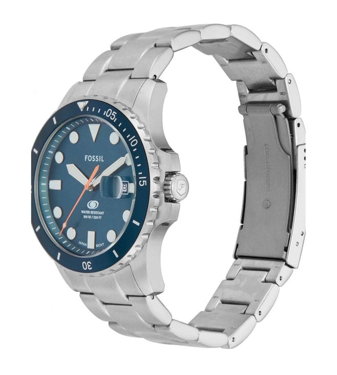 FOSSIL FS6050 Blue Dive Analog Watch for Men