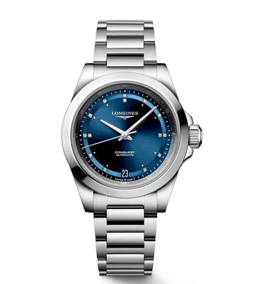 Longines - L3.430.4.97.6 Conquest Watch for Women