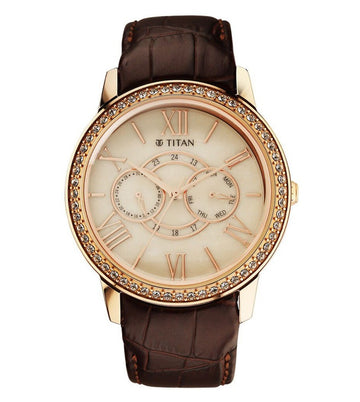 TITAN 10002WL01 Regallia Analog Watch for Men