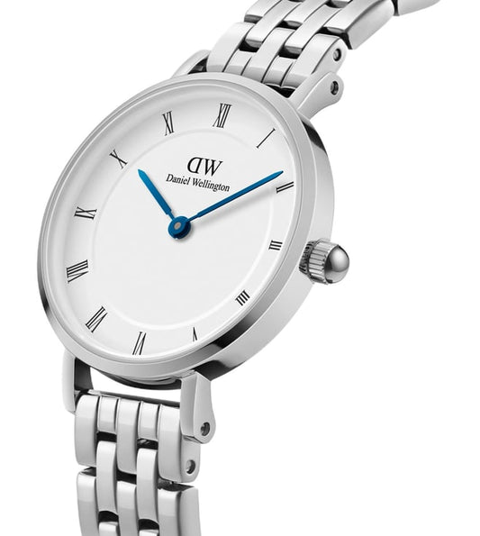 Daniel Wellington Petite Women White Round Dial Analog Watch - DW00100685K