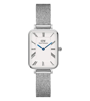 Daniel Wellington Quadro Women White Rectangle Dial Analog Watch - DW00100690K