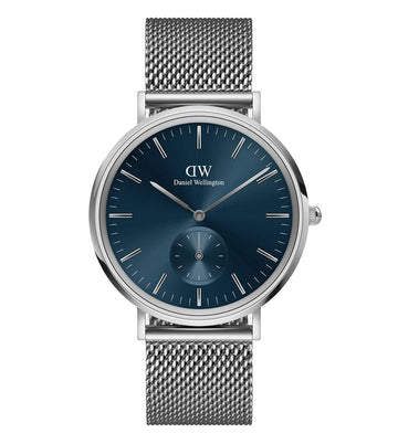 Daniel Wellington Classic Men Blue Round Dial Analog Watch - DW00100710K