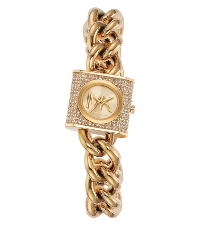 Michael Kors MK4711 Chain Lock Analog Watch for Women