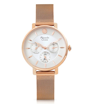 ALEXANDRE CHRISTIE Passion Quartz Multifunction Women 35mm 2959BFBRGSL