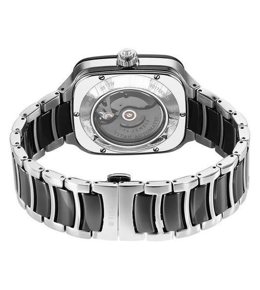 Titan 90175KD01 Ceramic Fusion Automatic Watch for Men