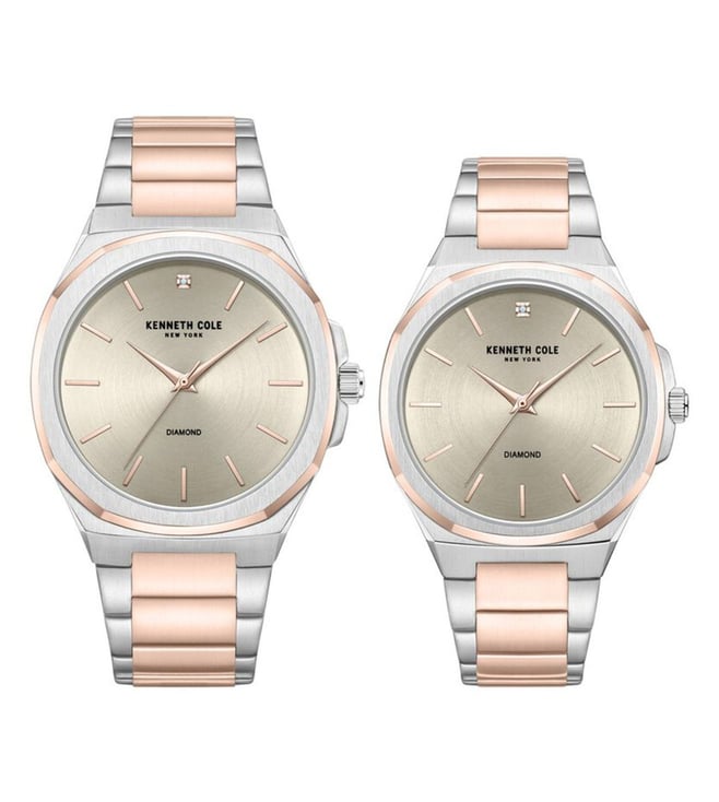 KENNETH COLE KCWGG0049401GLPA Analog Couple Watch