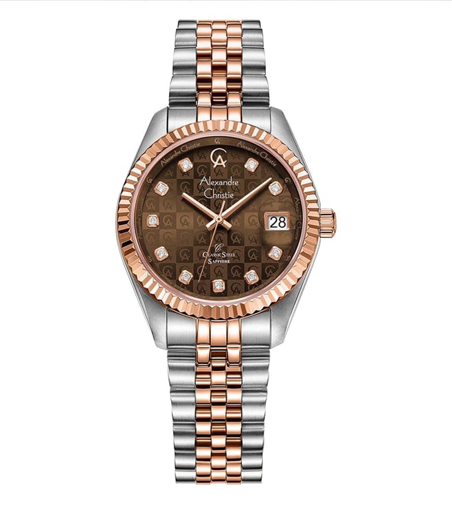 Alexandre Christie 5014LDBTRBO Watch for Women