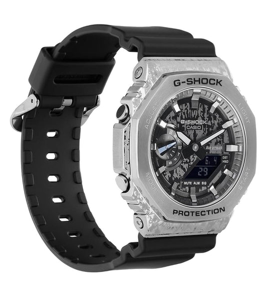 G-Shock Casio G-Shock GM-2100GC-1ADR Black Analog-Digital Dial Black Bio-Based Resin Strap Men's Watch G1539