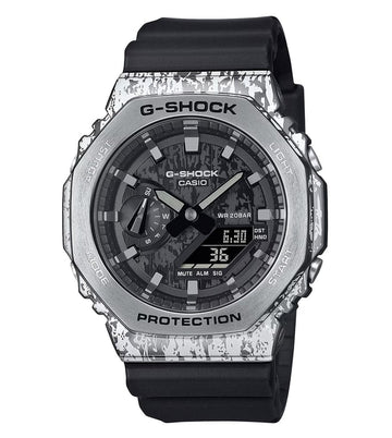 G-Shock Casio G-Shock GM-2100GC-1ADR Black Analog-Digital Dial Black Bio-Based Resin Strap Men's Watch G1539