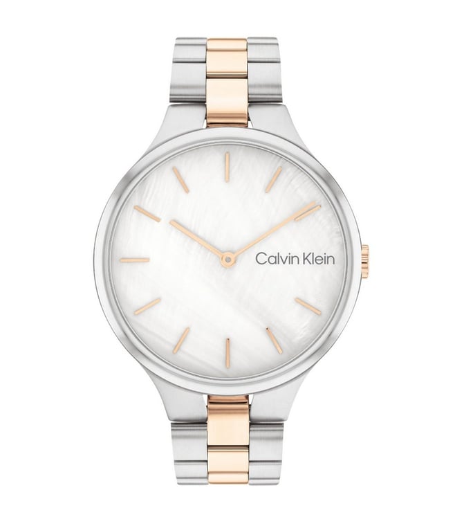 CALVIN KLEIN 25200428 Linked Analog Watch for Women