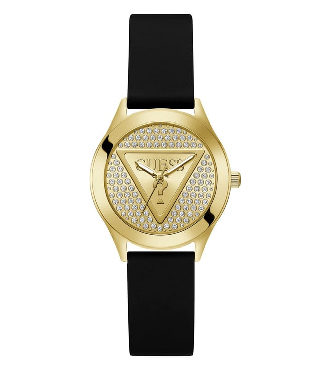 GUESS GW0745L5 Glitz Plaque Analog Watch for Women