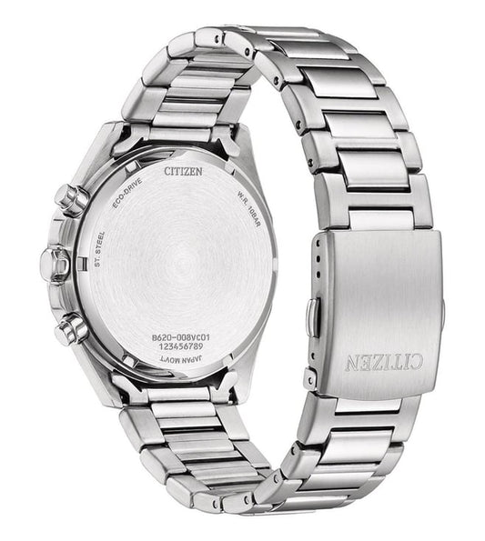 CITIZEN CA4590-81A Eco Drive Chronograph Watch for Men