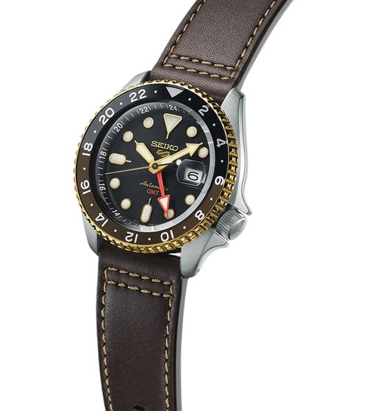 Seiko SSK036K1 5 Sports SKX GMT Automatic Watch for Men