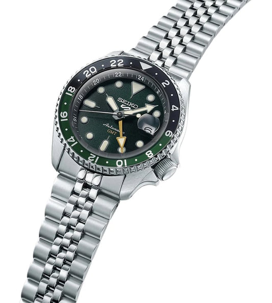 Seiko SSK035K1 5 Sports SKX GMT Automatic Watch for Men