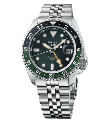 Seiko SSK035K1 5 Sports SKX GMT Automatic Watch for Men