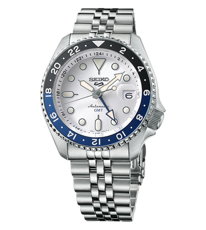 Seiko SSK033K1 5 Sports SKX GMT Automatic Watch for Men