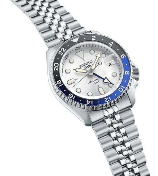 Seiko SSK033K1 5 Sports SKX GMT Automatic Watch for Men