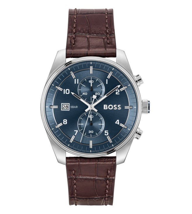 BOSS 1514194 Skytraveller Chronograph Watch for Men