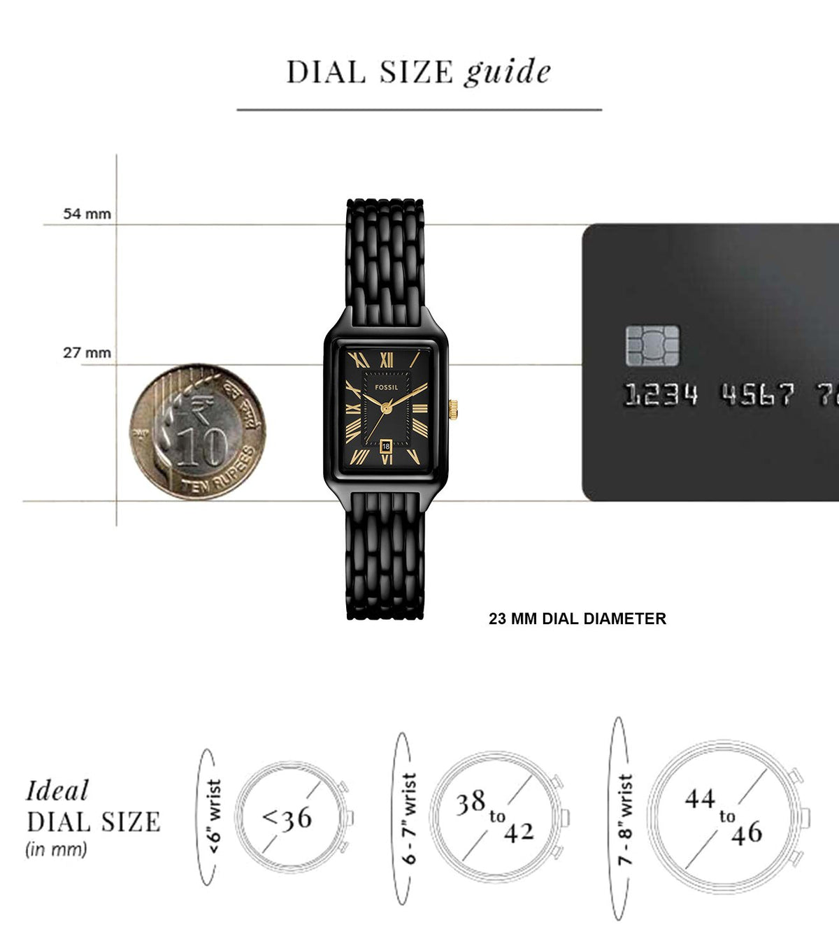 Es5385 FOSSIL ES5385 Raquel Analog Watch for Women