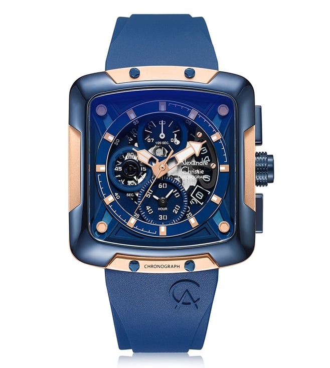 ALEXANDRE CHRISTIE 3039GCRURBU Chrono Watch for Men