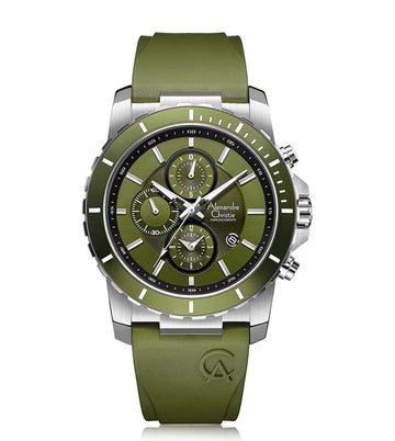 ALEXANDRE CHRISTIE Elite Quartz Chronograph Men 44mm 6141MCRSSGN