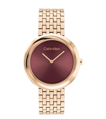 CALVIN KLEIN Men Twisted Bezel Quartz