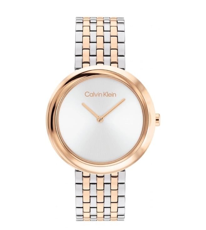 CALVIN KLEIN Men Twisted Bezel Quartz