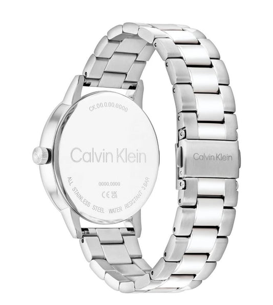 CALVIN KLEIN Men Linked Bracelet For Him Quartz Date