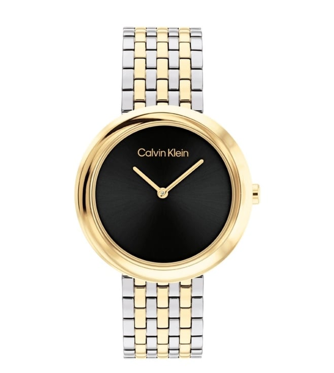 CALVIN KLEIN Men Twisted Bezel Quartz