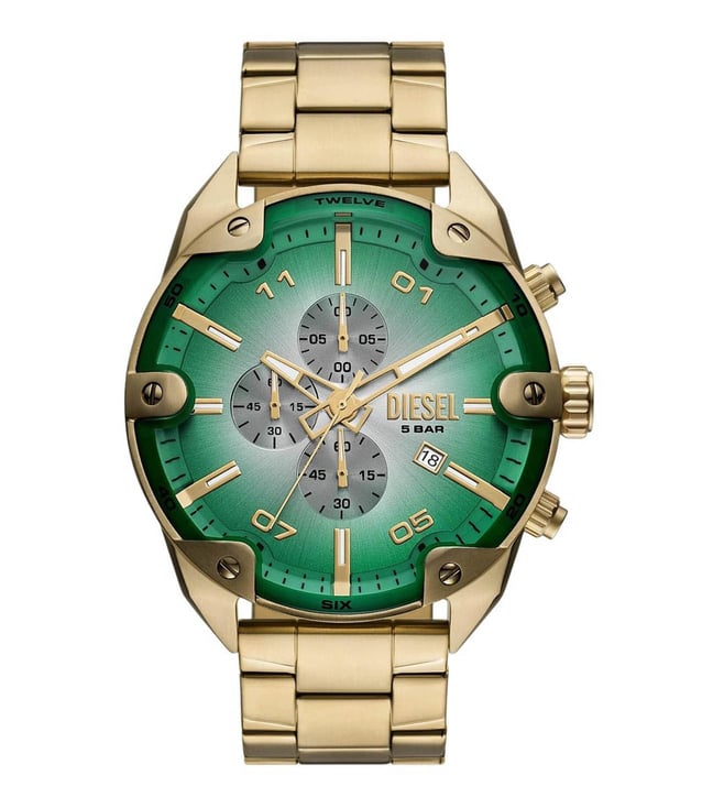Diesel Spiked Quartz Chronograph Men 49 mm DZ4685
