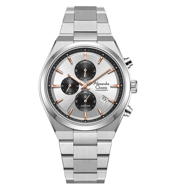Alexandre Christie 8697MCBSSSLRG Chronograph Men's Watch