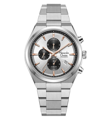 Alexandre Christie 8697MCBSSSLRG Chronograph Men's Watch