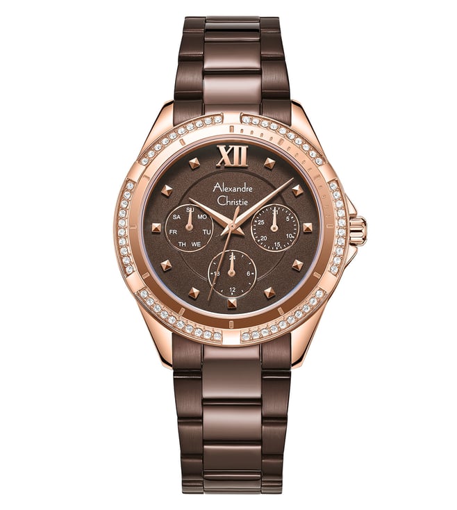 Alexandre Christie 2644BFBROBO Multifunction Women's Watch
