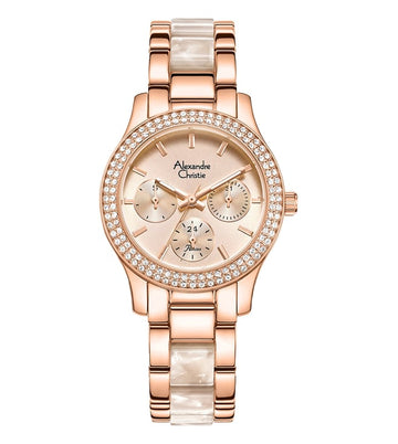 Alexandre Christie 2932BFBRGRGSL2 Multifunction Women's Watch