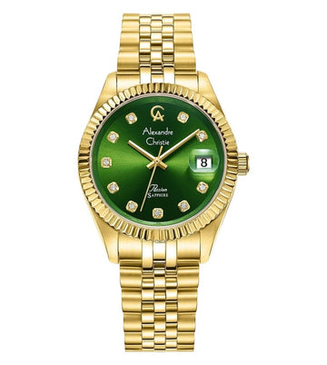 Alexandre Christie 5013LDBGPGN Watch for Women