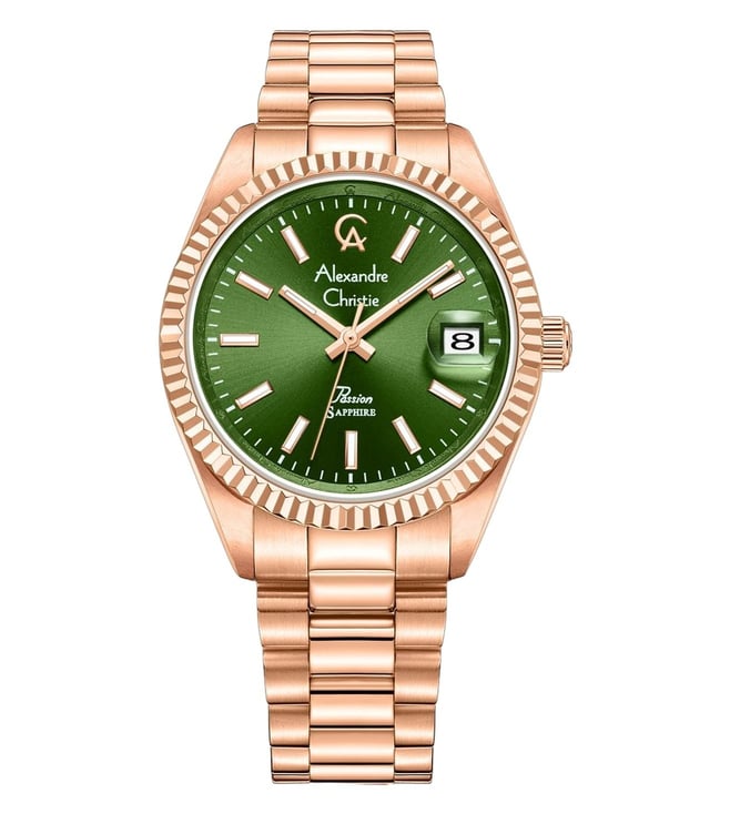 Alexandre Christie 5016LDBRGGN Classic Quartz Women's Watch