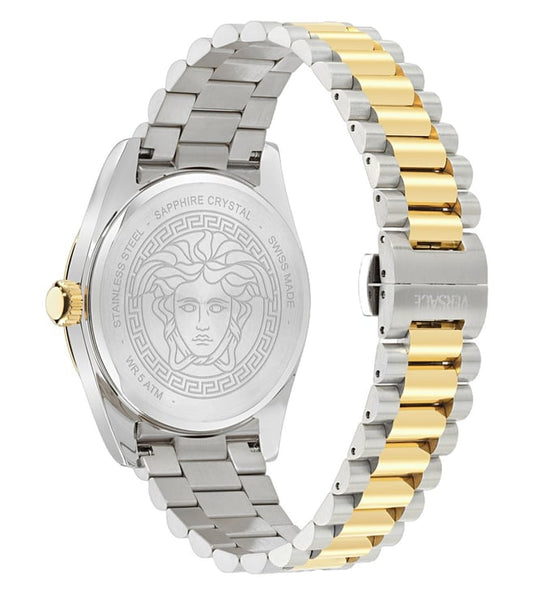 Versace Green Round Dial Analog Men Watch - VE0G00425