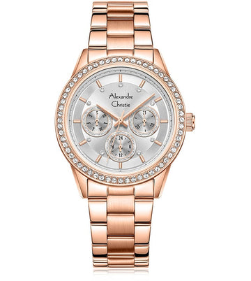 Alexandre Christie 2A46BFBRGSL2 Multifunction Women's Watch