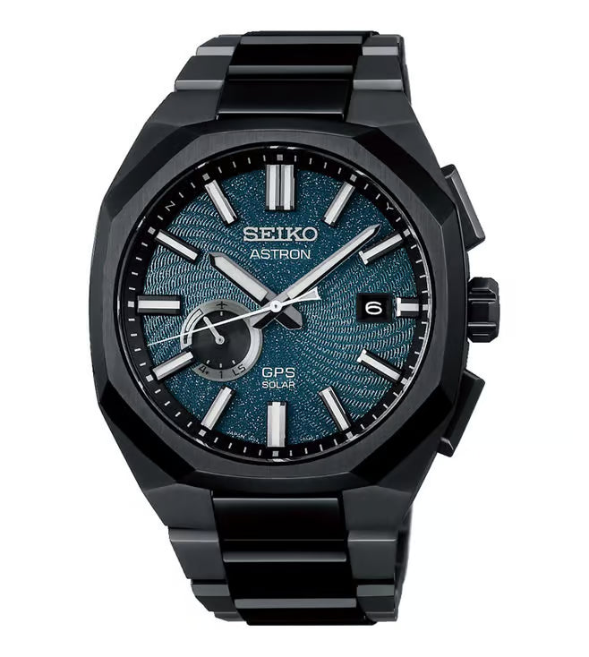 Seiko SSJ039J1 Astron GPS Solar Swirling Stars Limited Edition Chronograph Men