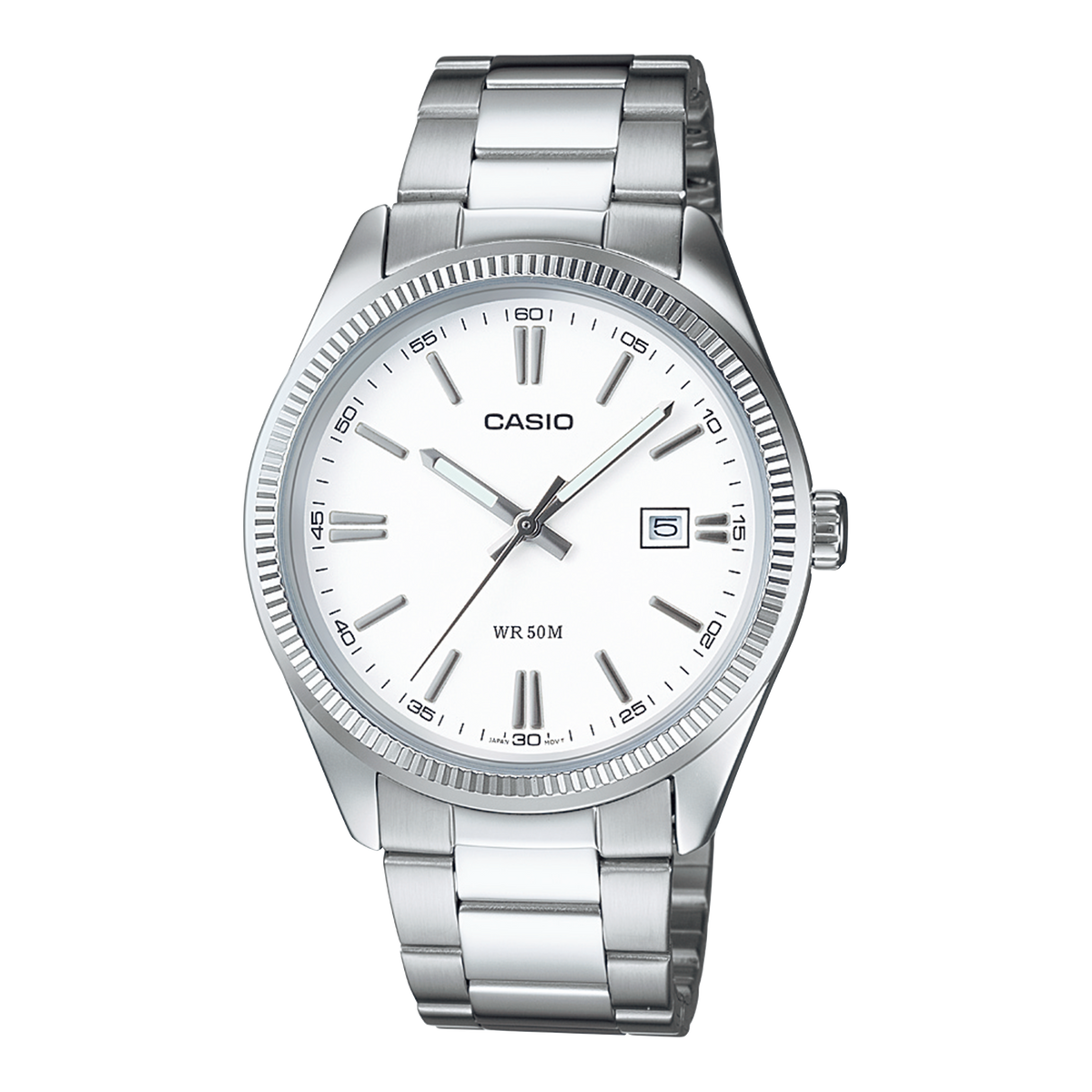 Casio MTP-1302D-7A1V – front three-quarter view