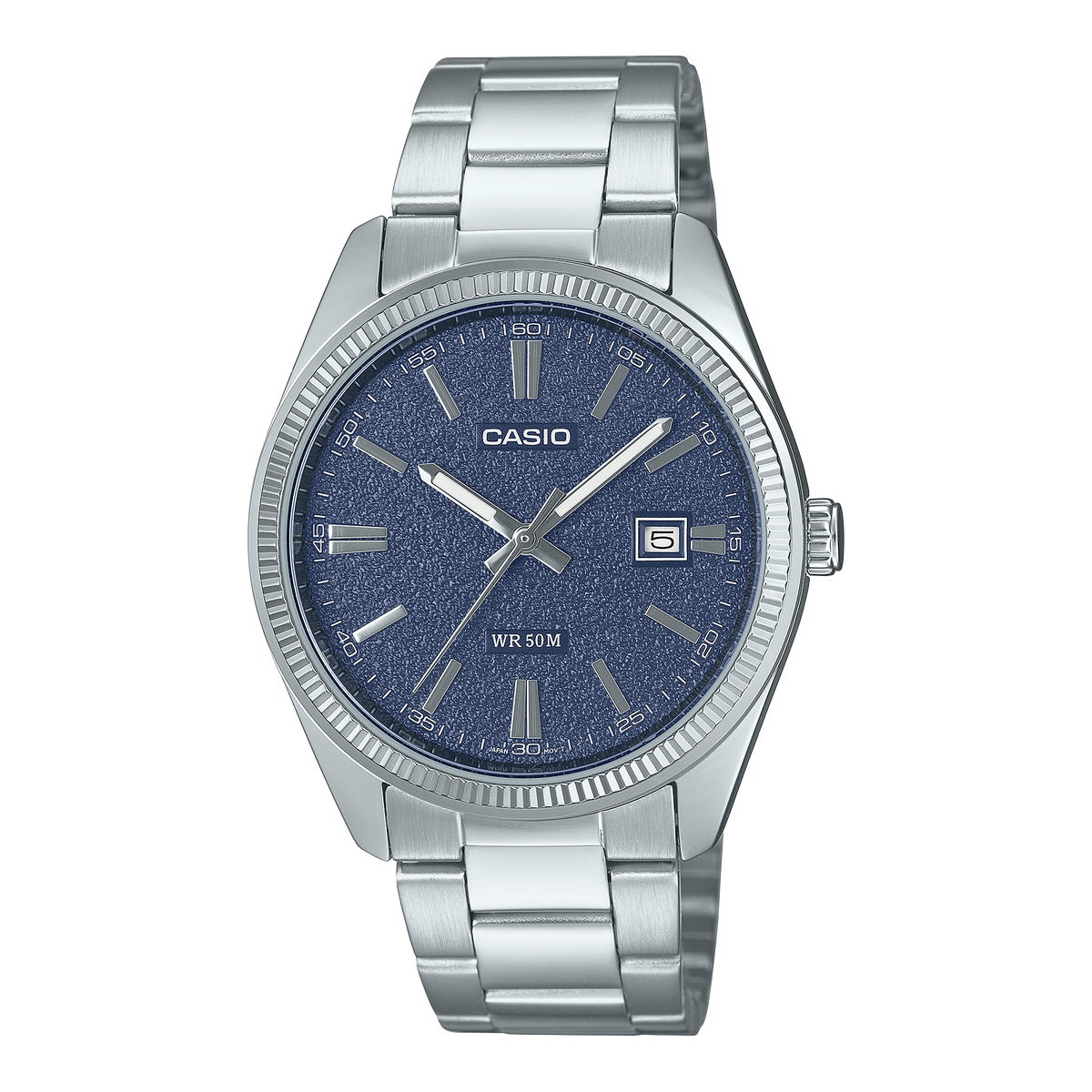 Casio MTP-1302DA-2A1V – front three-quarter view