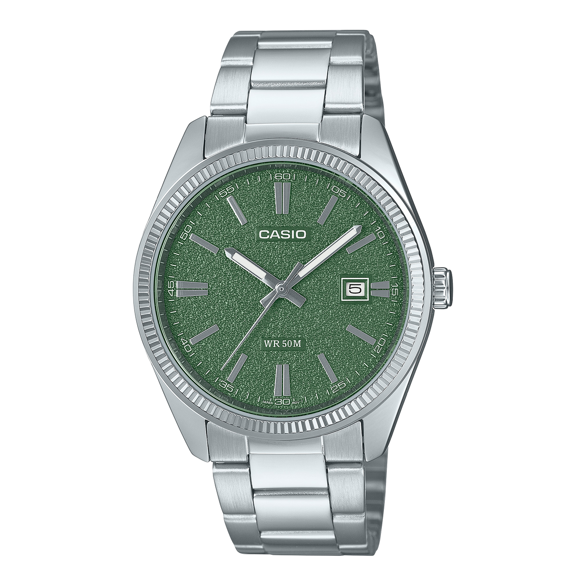 Casio MTP-1302DA-3AV – front three-quarter view