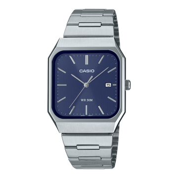Casio MTP-B185D-2A1V – front three-quarter view