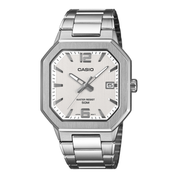 Casio Enticer MTP-B195D-7AV – front three-quarter view