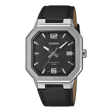 Casio Enticer MTP-B195L-1AV – front three-quarter view