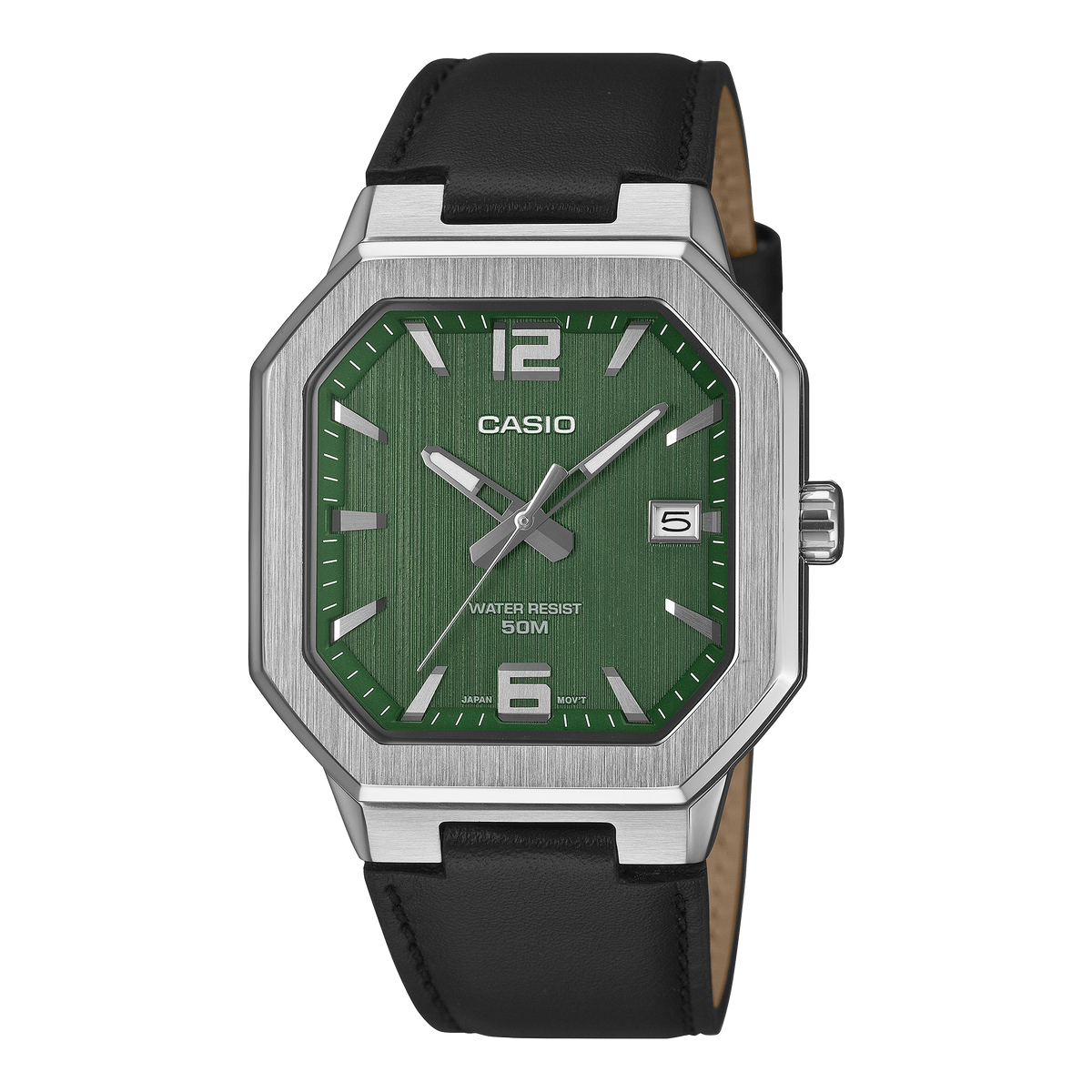 Casio Enticer MTP-B195L-3AV – front three-quarter view