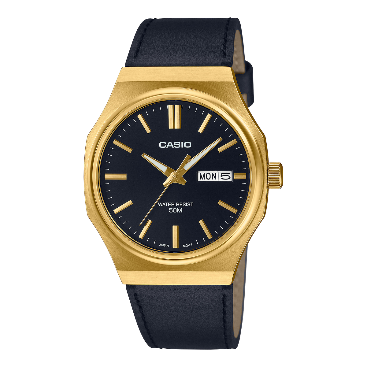 Casio Casio Collection MTP-E735GL-1AV – front three-quarter view
