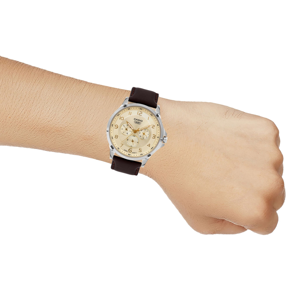 Casio MTP-SN2KL-9A – on the wrist