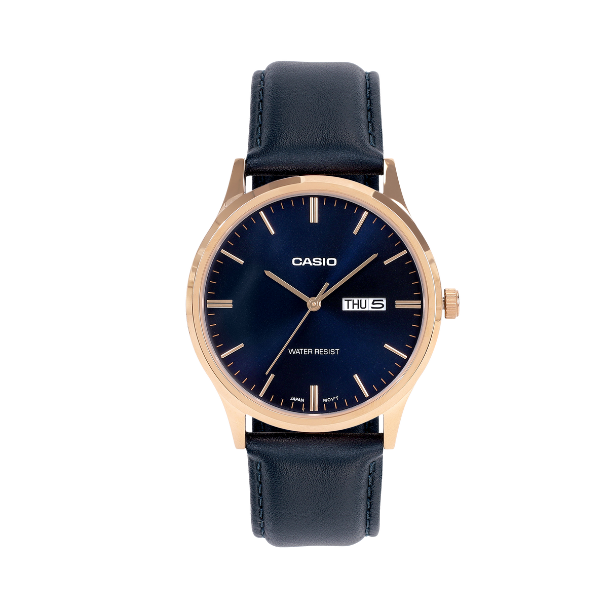 Casio MTP-SN8YRL-2B – front three-quarter view